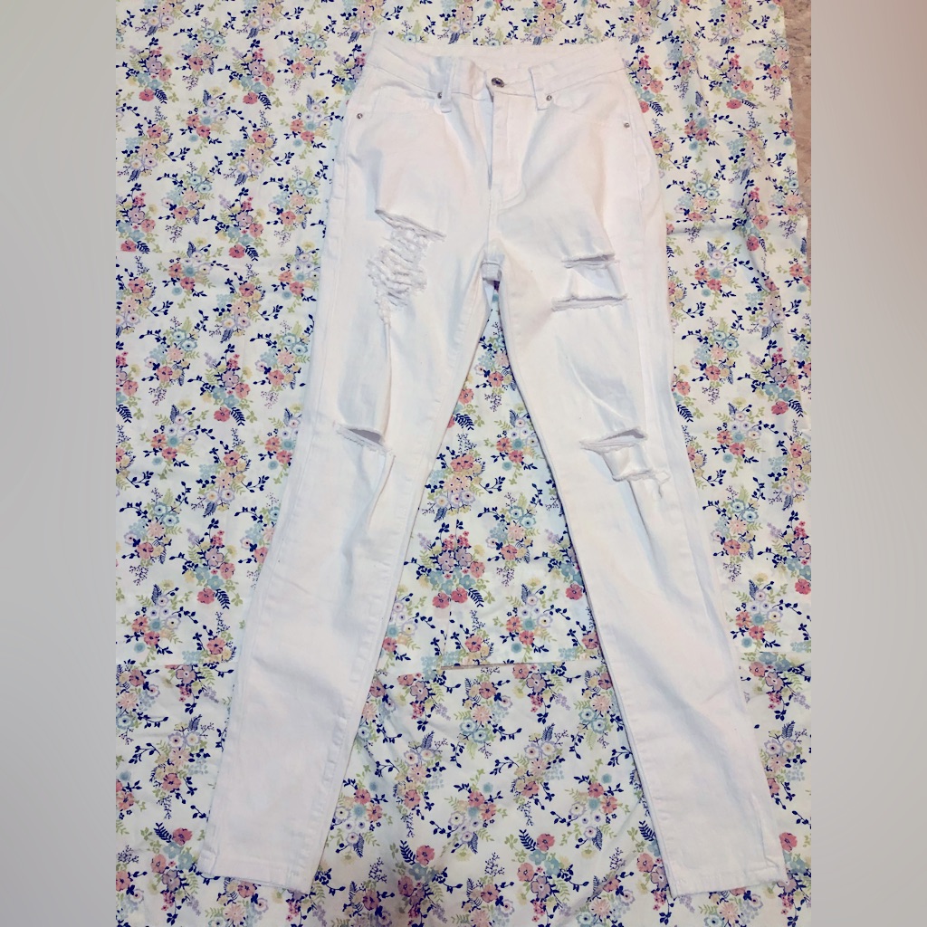 Shein Brand White Pants